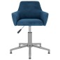 vidaXL Esszimmerstühle 2 Stk. Drehbar Blau Samt vidaXL Esszimmerstühle 2 Stk. Drehbar Blau Samt