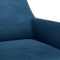 vidaXL Esszimmerstühle 2 Stk. Drehbar Blau Samt vidaXL Esszimmerstühle 2 Stk. Drehbar Blau Samt