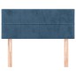 vidaXL Kopfteil Dunkelblau 90x5x78/88 cm Samt