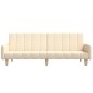 vidaXL Schlafsofa 2-Sitzer Creme Stoff vidaXL Schlafsofa 2-Sitzer Creme Stoff