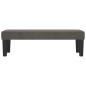 vidaXL Sitzbank Dunkelgrau 100x30x30 cm Samt vidaXL Sitzbank Dunkelgrau 100x30x30 cm Samt