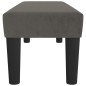 vidaXL Sitzbank Dunkelgrau 100x30x30 cm Samt vidaXL Sitzbank Dunkelgrau 100x30x30 cm Samt