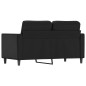 vidaXL 2-Sitzer-Sofa Schwarz 120 cm Kunstleder vidaXL 2-Sitzer-Sofa Schwarz 120 cm Kunstleder
