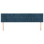 vidaXL Kopfteile 2 Stk. Dunkelblau 80x5x78/88 cm Samt vidaXL Kopfteile 2 Stk. Dunkelblau 80x5x78/88 cm Samt