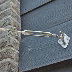 Livin'outdoor Befestigungsset für Sonnensegel Quadratisch Edelstahl