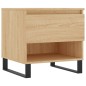 vidaXL Couchtisch Sonoma-Eiche 50x46x50 cm Holzwerkstoff vidaXL Couchtisch Sonoma-Eiche 50x46x50 cm Holzwerkstoff