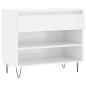 vidaXL Schuhregal Hochglanz-Weiß 70x36x60 cm Holzwerkstoff vidaXL Schuhregal Hochglanz-Weiß 70x36x60 cm Holzwerkstoff