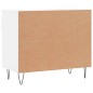 vidaXL Schuhregal Hochglanz-Weiß 70x36x60 cm Holzwerkstoff vidaXL Schuhregal Hochglanz-Weiß 70x36x60 cm Holzwerkstoff