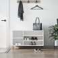 vidaXL Schuhregal Weiß 102x36x60 cm Holzwerkstoff vidaXL Schuhregal Weiß 102x36x60 cm Holzwerkstoff