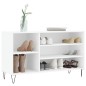 vidaXL Schuhregal Weiß 102x36x60 cm Holzwerkstoff vidaXL Schuhregal Weiß 102x36x60 cm Holzwerkstoff