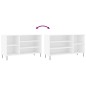 vidaXL Schuhregal Weiß 102x36x60 cm Holzwerkstoff vidaXL Schuhregal Weiß 102x36x60 cm Holzwerkstoff