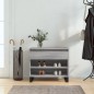 vidaXL Schuhregal Grau Sonoma 70x36x60 cm Holzwerkstoff vidaXL Schuhregal Grau Sonoma 70x36x60 cm Holzwerkstoff