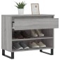vidaXL Schuhregal Grau Sonoma 70x36x60 cm Holzwerkstoff vidaXL Schuhregal Grau Sonoma 70x36x60 cm Holzwerkstoff