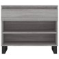 vidaXL Schuhregal Grau Sonoma 70x36x60 cm Holzwerkstoff vidaXL Schuhregal Grau Sonoma 70x36x60 cm Holzwerkstoff