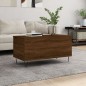 vidaXL Couchtisch Braun Eichen-Optik 90x44,5x45 cm Holzwerkstoff vidaXL Couchtisch Braun Eichen-Optik 90x44,5x45 cm Holzwerkstoff