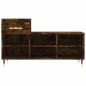 vidaXL Schuhregal Räuchereiche 102x36x60 cm Holzwerkstoff vidaXL Schuhregal Räuchereiche 102x36x60 cm Holzwerkstoff