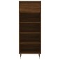 vidaXL Schuhschrank Braun Eichen-Optik 40x36x105 cm Holzwerkstoff vidaXL Schuhschrank Braun Eichen-Optik 40x36x105 cm Holzwerkstoff