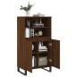 vidaXL Highboard Braun Eichen-Optik 60x36x110 cm Holzwerkstoff vidaXL Highboard Braun Eichen-Optik 60x36x110 cm Holzwerkstoff