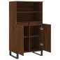 vidaXL Highboard Braun Eichen-Optik 60x36x110 cm Holzwerkstoff vidaXL Highboard Braun Eichen-Optik 60x36x110 cm Holzwerkstoff