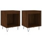 vidaXL Nachttische 2 Stk. Braun Eichen-Optik 40x35x50 cm Holzwerkstoff vidaXL Nachttische 2 Stk. Braun Eichen-Optik 40x35x50 cm Holzwerkstoff