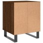 vidaXL Nachttisch Braun Eichen-Optik 40x35x50 cm Holzwerkstoff vidaXL Nachttisch Braun Eichen-Optik 40x35x50 cm Holzwerkstoff