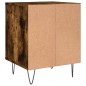 vidaXL Nachttische 2 Stk. Räuchereiche 40x35x50 cm Holzwerkstoff vidaXL Nachttische 2 Stk. Räuchereiche 40x35x50 cm Holzwerkstoff
