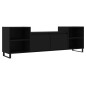 vidaXL TV-Schrank Schwarz 160x35x55 cm Holzwerkstoff vidaXL TV-Schrank Schwarz 160x35x55 cm Holzwerkstoff