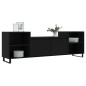 vidaXL TV-Schrank Schwarz 160x35x55 cm Holzwerkstoff vidaXL TV-Schrank Schwarz 160x35x55 cm Holzwerkstoff