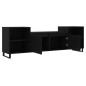 vidaXL TV-Schrank Schwarz 160x35x55 cm Holzwerkstoff vidaXL TV-Schrank Schwarz 160x35x55 cm Holzwerkstoff