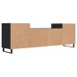 vidaXL TV-Schrank Schwarz 160x35x55 cm Holzwerkstoff vidaXL TV-Schrank Schwarz 160x35x55 cm Holzwerkstoff