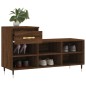 vidaXL Schuhregal Braun Eichen-Optik 102x36x60 cm Holzwerkstoff vidaXL Schuhregal Braun Eichen-Optik 102x36x60 cm Holzwerkstoff