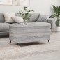 vidaXL Couchtisch Grau Sonoma 90x44,5x45 cm Holzwerkstoff vidaXL Couchtisch Grau Sonoma 90x44,5x45 cm Holzwerkstoff