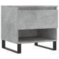 vidaXL Couchtisch Betongrau 50x46x50 cm Holzwerkstoff vidaXL Couchtisch Betongrau 50x46x50 cm Holzwerkstoff