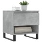 vidaXL Couchtisch Betongrau 50x46x50 cm Holzwerkstoff vidaXL Couchtisch Betongrau 50x46x50 cm Holzwerkstoff