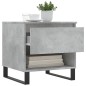 vidaXL Couchtisch Betongrau 50x46x50 cm Holzwerkstoff vidaXL Couchtisch Betongrau 50x46x50 cm Holzwerkstoff