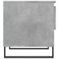 vidaXL Couchtisch Betongrau 50x46x50 cm Holzwerkstoff vidaXL Couchtisch Betongrau 50x46x50 cm Holzwerkstoff
