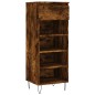 vidaXL Schuhschrank Räuchereiche 40x36x105 cm Holzwerkstoff vidaXL Schuhschrank Räuchereiche 40x36x105 cm Holzwerkstoff