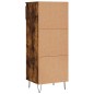 vidaXL Schuhschrank Räuchereiche 40x36x105 cm Holzwerkstoff vidaXL Schuhschrank Räuchereiche 40x36x105 cm Holzwerkstoff