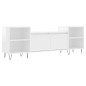 vidaXL TV-Schrank Hochglanz-Weiß 160x35x55 cm Holzwerkstoff vidaXL TV-Schrank Hochglanz-Weiß 160x35x55 cm Holzwerkstoff