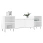 vidaXL TV-Schrank Hochglanz-Weiß 160x35x55 cm Holzwerkstoff vidaXL TV-Schrank Hochglanz-Weiß 160x35x55 cm Holzwerkstoff