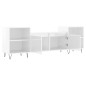 vidaXL TV-Schrank Hochglanz-Weiß 160x35x55 cm Holzwerkstoff vidaXL TV-Schrank Hochglanz-Weiß 160x35x55 cm Holzwerkstoff