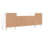 vidaXL TV-Schrank Hochglanz-Weiß 160x35x55 cm Holzwerkstoff vidaXL TV-Schrank Hochglanz-Weiß 160x35x55 cm Holzwerkstoff