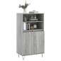 vidaXL Highboard Grau Sonoma 60x36x110 cm Holzwerkstoff vidaXL Highboard Grau Sonoma 60x36x110 cm Holzwerkstoff