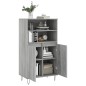 vidaXL Highboard Grau Sonoma 60x36x110 cm Holzwerkstoff vidaXL Highboard Grau Sonoma 60x36x110 cm Holzwerkstoff
