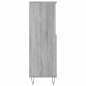 vidaXL Highboard Grau Sonoma 60x36x110 cm Holzwerkstoff vidaXL Highboard Grau Sonoma 60x36x110 cm Holzwerkstoff