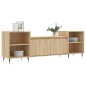vidaXL TV-Schrank Sonoma-Eiche 160x35x55 cm Holzwerkstoff vidaXL TV-Schrank Sonoma-Eiche 160x35x55 cm Holzwerkstoff