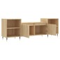 vidaXL TV-Schrank Sonoma-Eiche 160x35x55 cm Holzwerkstoff vidaXL TV-Schrank Sonoma-Eiche 160x35x55 cm Holzwerkstoff
