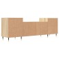 vidaXL TV-Schrank Sonoma-Eiche 160x35x55 cm Holzwerkstoff vidaXL TV-Schrank Sonoma-Eiche 160x35x55 cm Holzwerkstoff