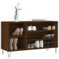 vidaXL Schuhregal Braun Eichen-Optik 102x36x60 cm Holzwerkstoff vidaXL Schuhregal Braun Eichen-Optik 102x36x60 cm Holzwerkstoff