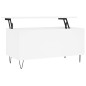 vidaXL Couchtisch Weiß 90x44,5x45 cm Holzwerkstoff vidaXL Couchtisch Weiß 90x44,5x45 cm Holzwerkstoff